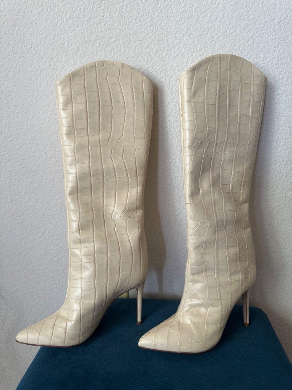 Schultz crocodile cowboy boots - Picture 3 of 5